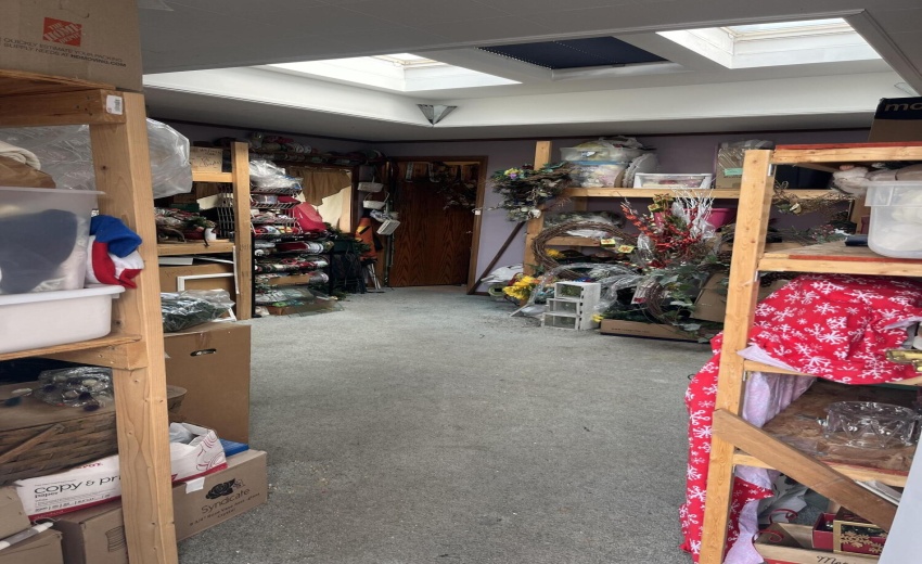 Upper Studio or Storage Area