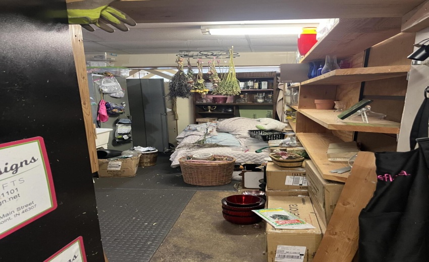 Main Floor Refrigerator Area