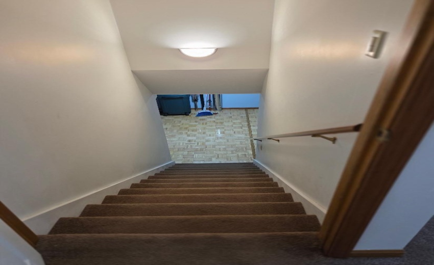 stairs to basement