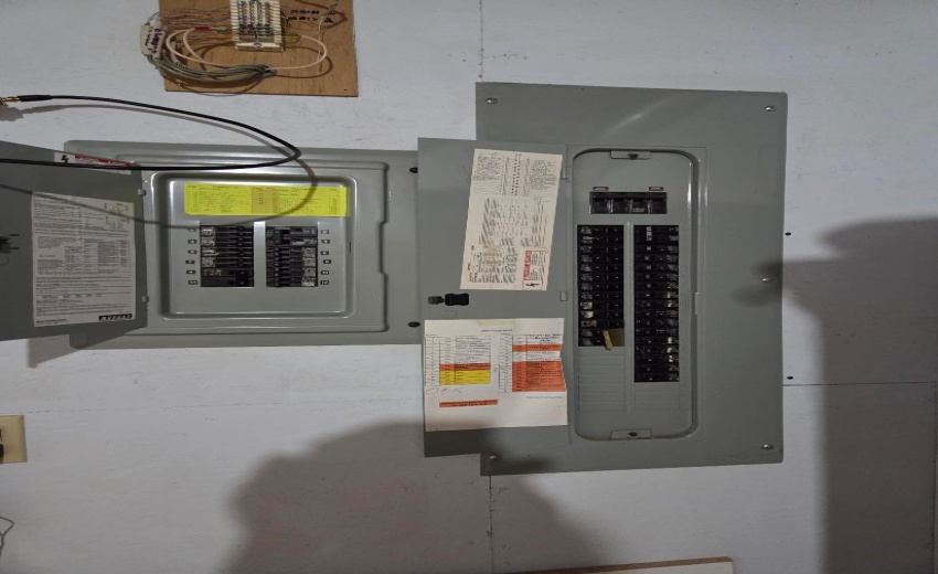 Service panel with sub panel