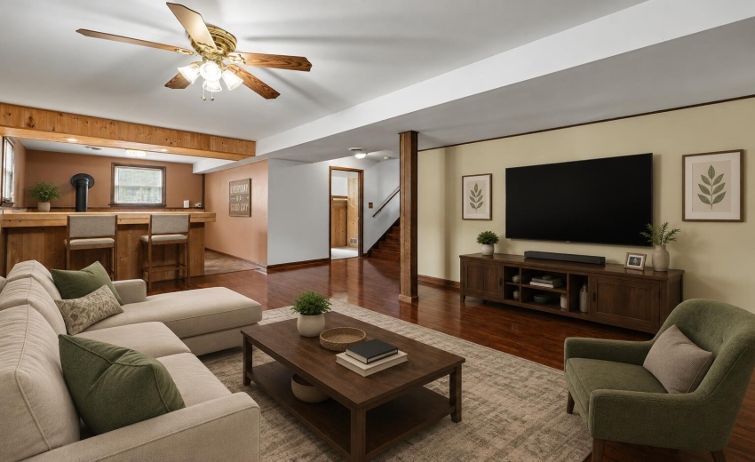 Great Room With Furniture
