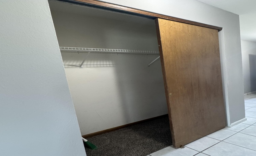 Hall closet