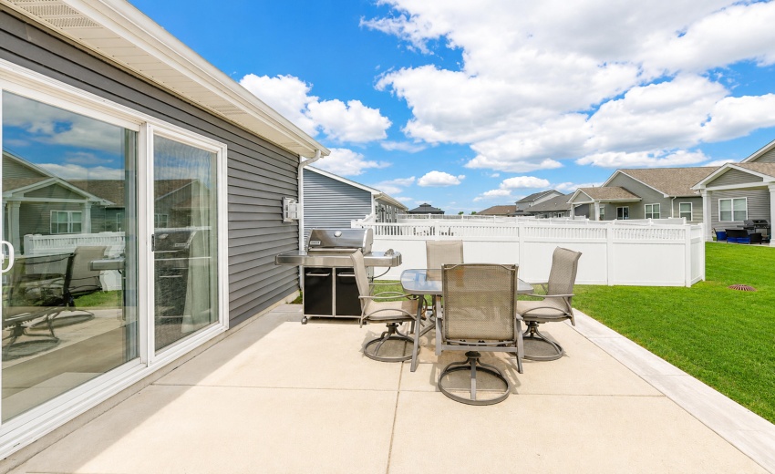 Back yard Patio