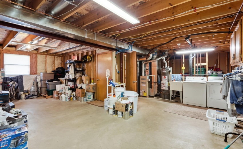 Unfinished Lower Level