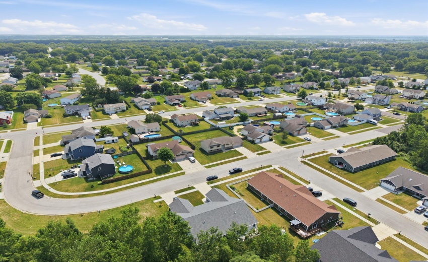 Overhead View of Front