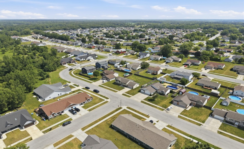 Overhead View of Front