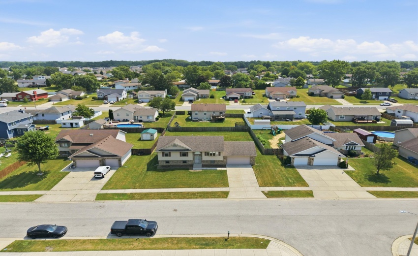 Overhead View of Front