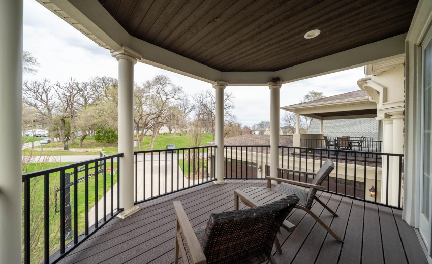 Office/Bedroom Balcony