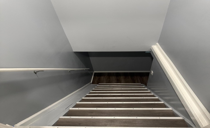 Stairs to basement