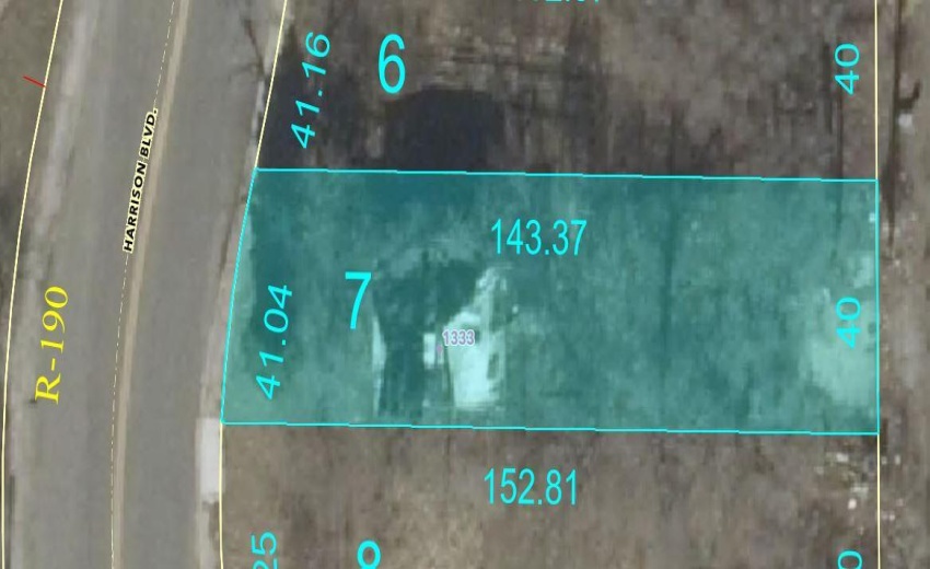 1333 harrison Blvd Aerial