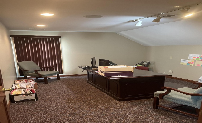 Upstairs office two