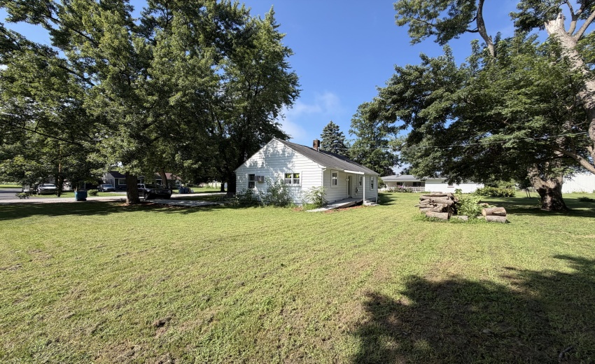 Side of house