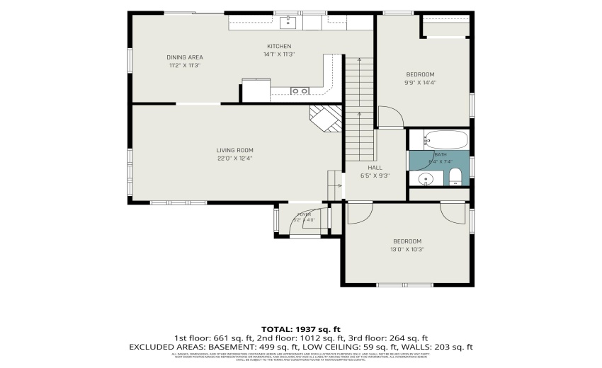 Main Level Floorplan