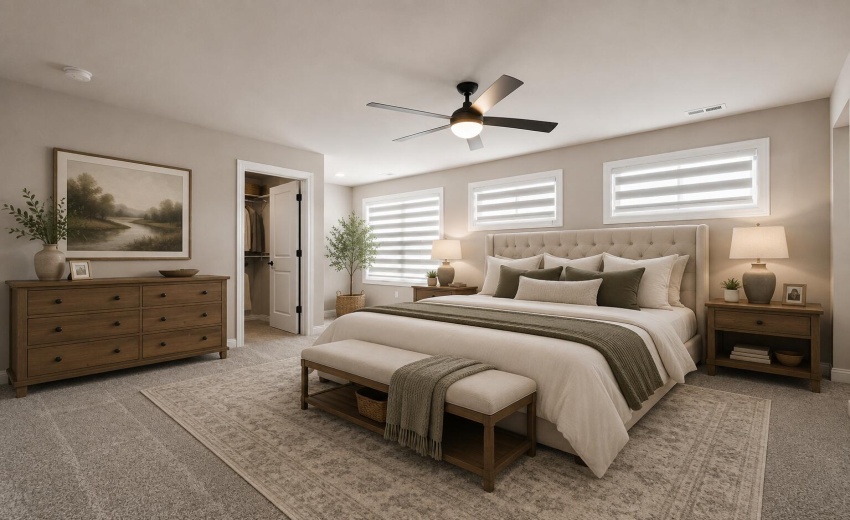 Calm Neutral Master Bedroom Retreat