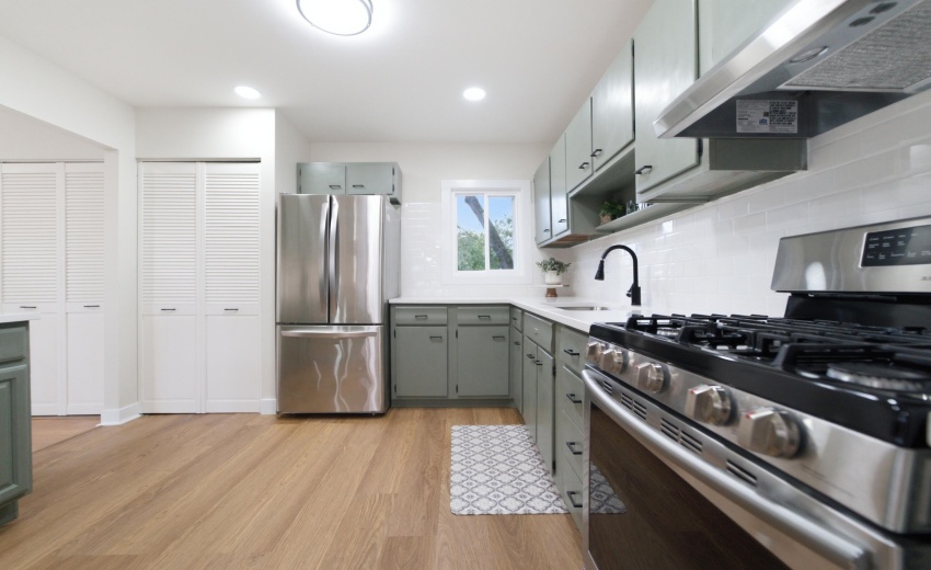 Freshly Tiled Backsplash