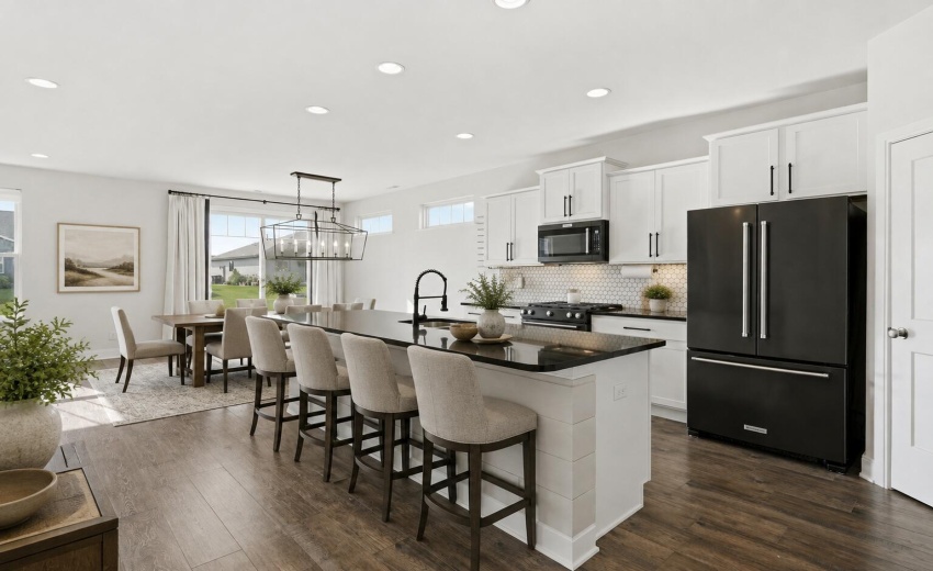 Kitchen Virtually Staged