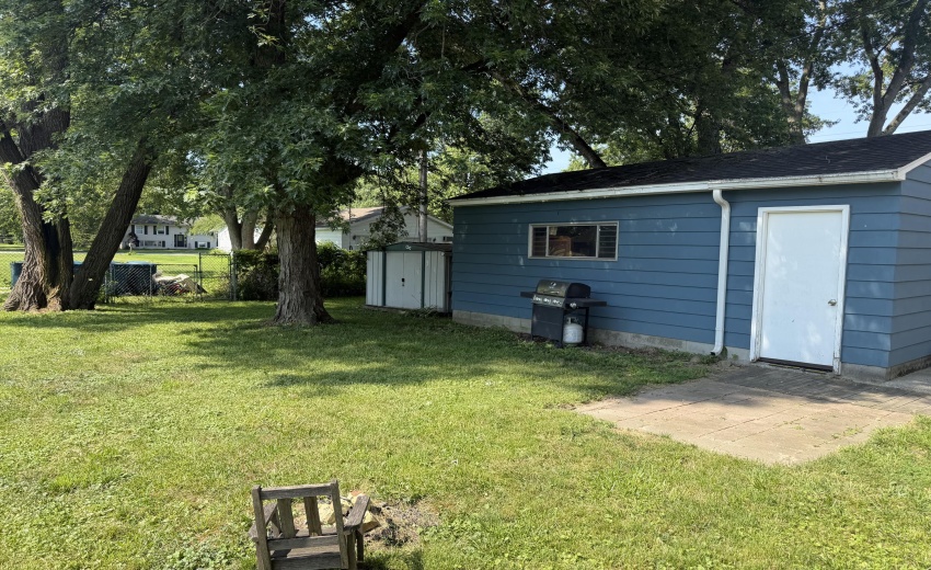 Garage and shed