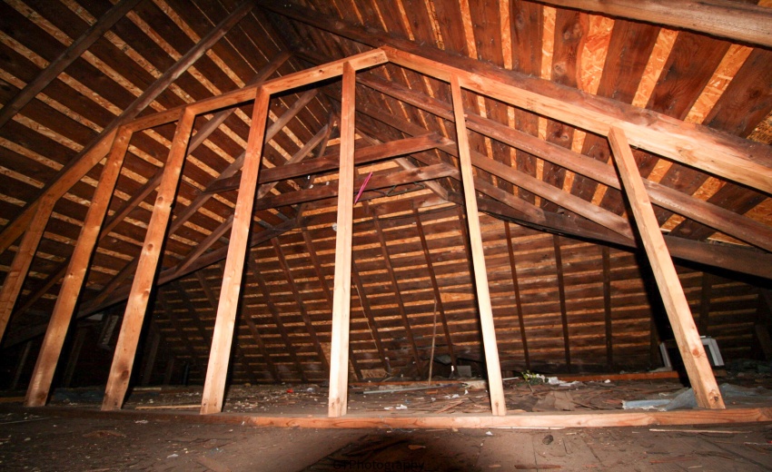 3rd floor- Attic space