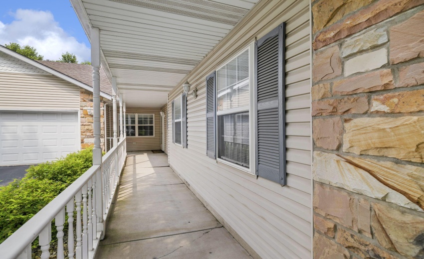 Inviting Front Porch