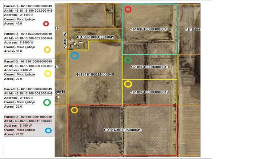 200ac 5parcels