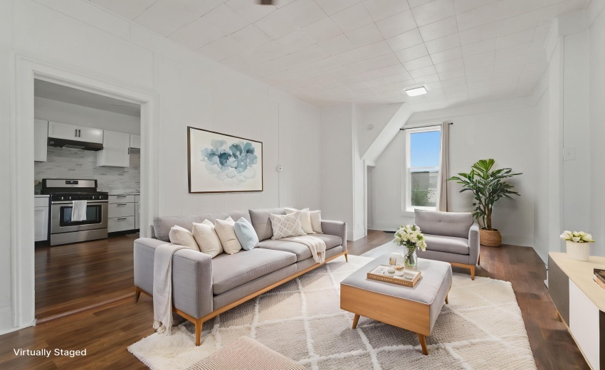 Living Area Staged