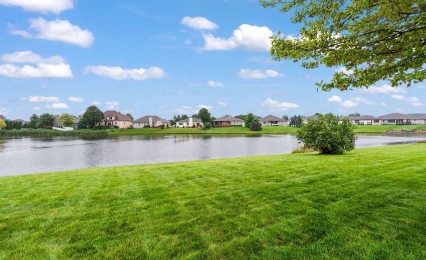 Pond View from Back Patio