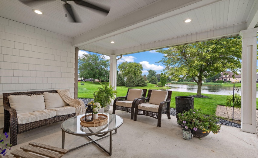 Back Porch/Seating Area