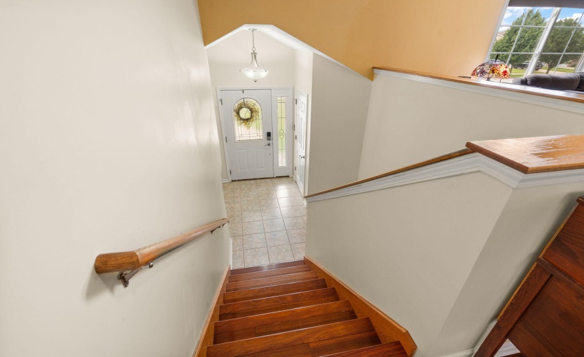 Stairs to the Upper level