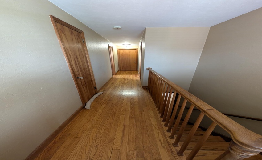 Upstairs hallway view 2