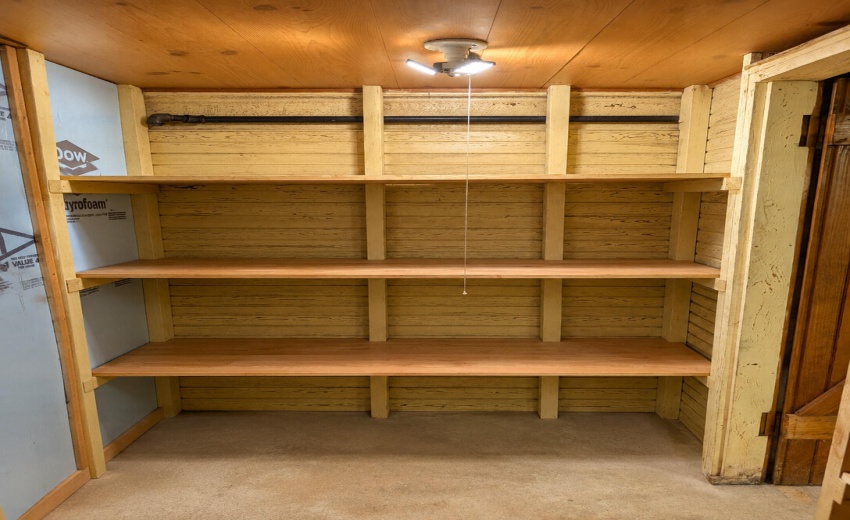 Basement storage closet -2