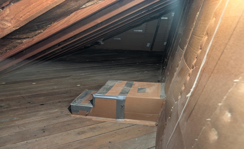 Upstairs bedroom 3 Attic space-1