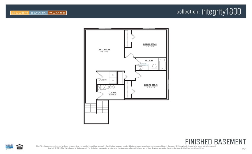 Integrity 1800 V8.0a Finished Basement