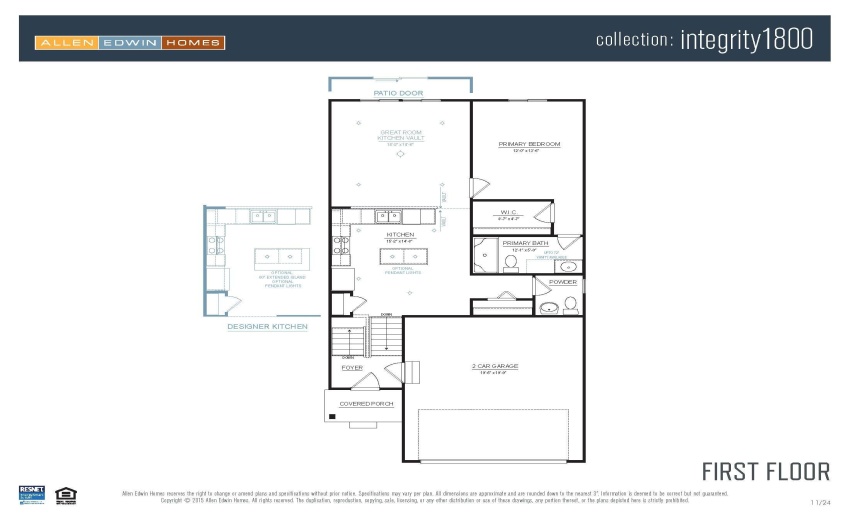 Integrity 1800 V8.0a First Floor