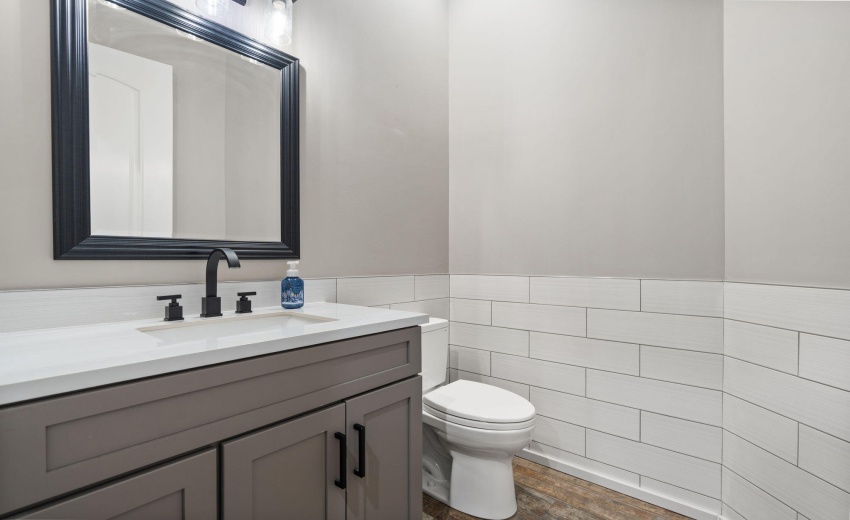 Remodeled Powder Room