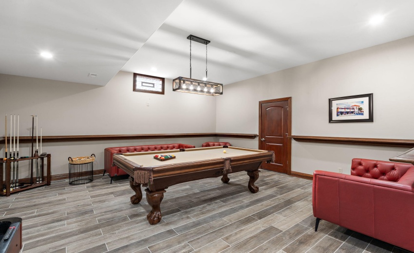 Basement Game Room