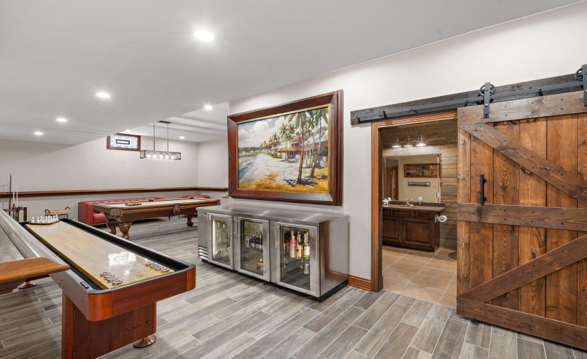 Basement Game Room