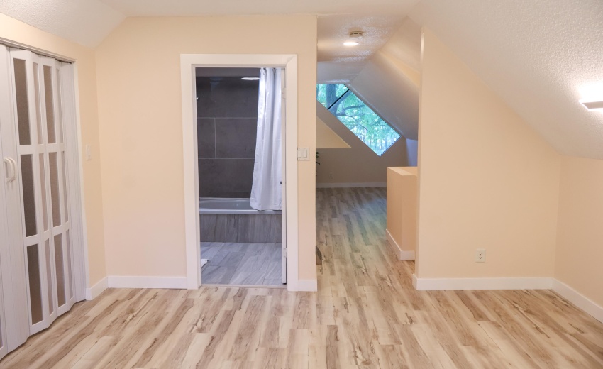 Primary Bedroom opens to Loft
