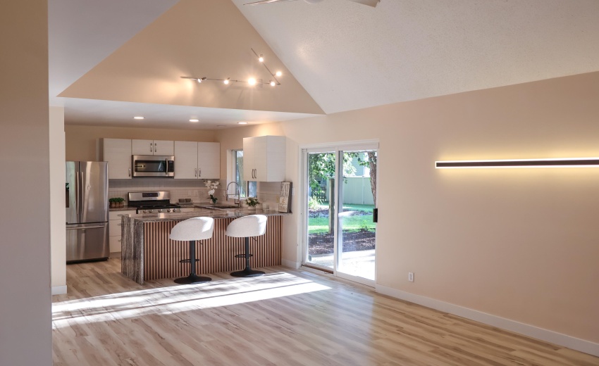Dining Room opens to Kitchen
