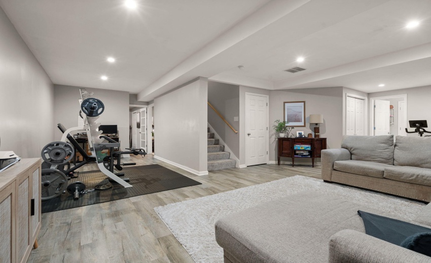Finished basement