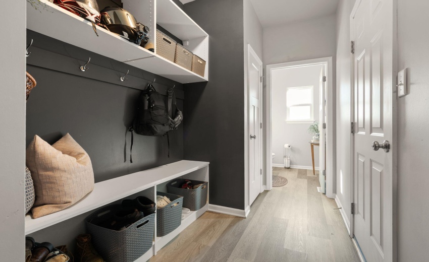Main floor mudroom