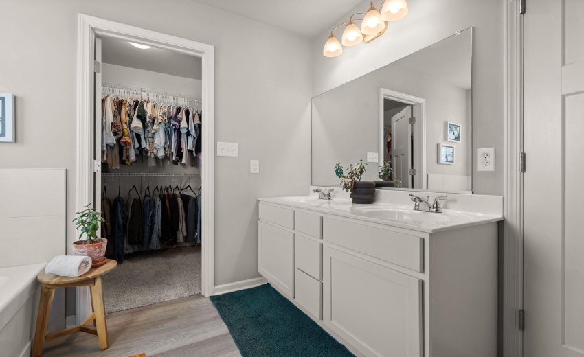 Master bathroom