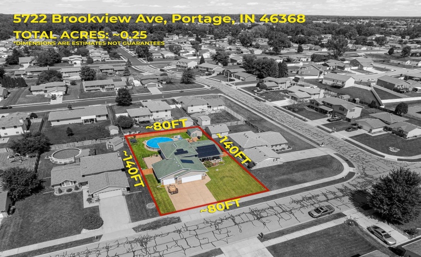28-Outline 5722 Brookview Ave Portage IN
