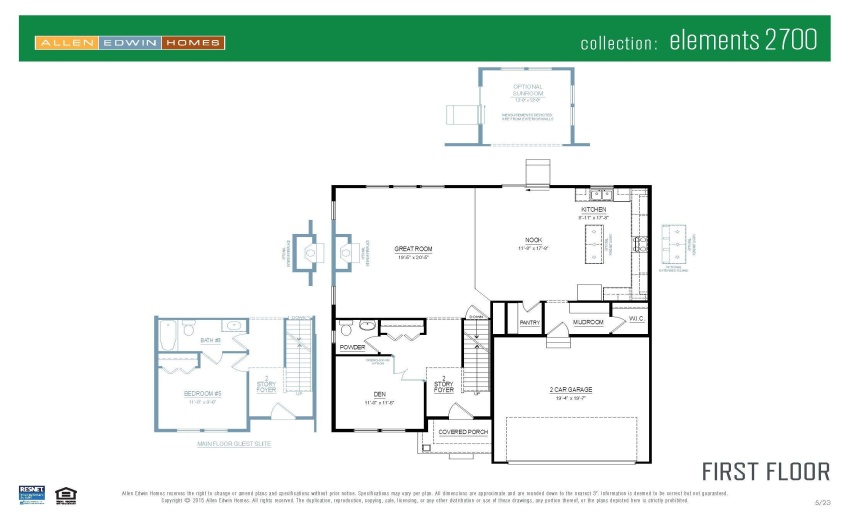 Elements 2700 V8.0d First Floor