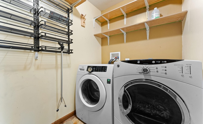 main floor laundry and pantry