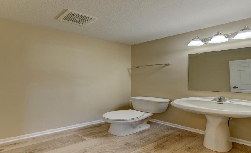 1/2 Bath on Main Level