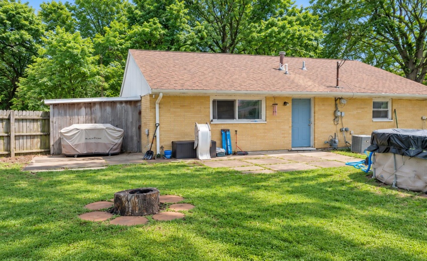 Fenced Backyard
