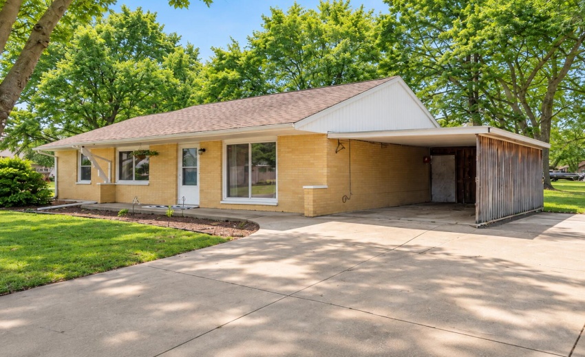 Carport and Driveway