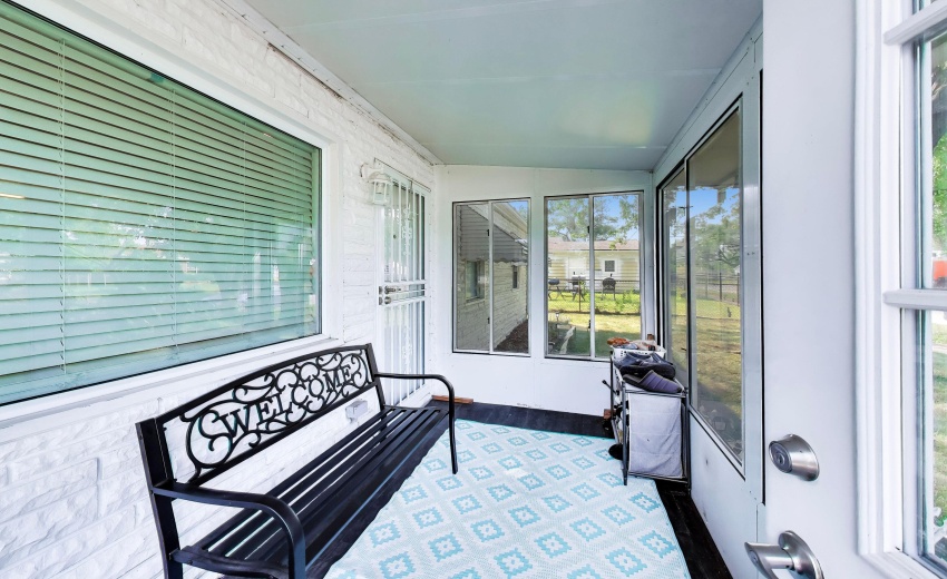 covered porch