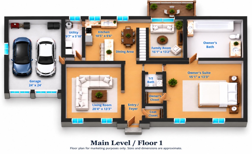 Floor Plan Dakota