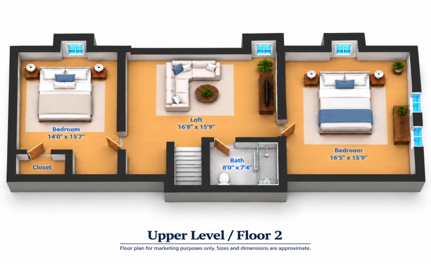 Floor Plan Dakota 2